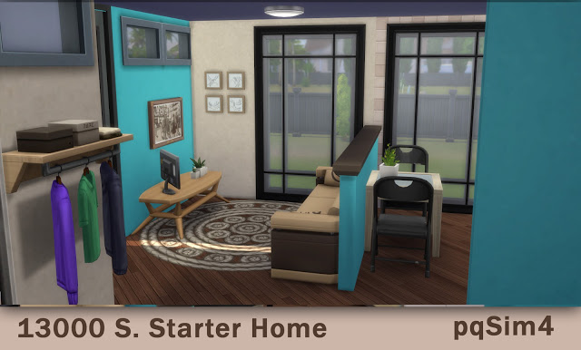 Sims 4 Starter Home at pqSims4
