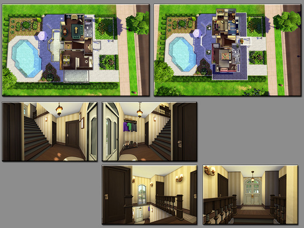 Sims 4 MB Azalea Lane house by matomibotaki at TSR