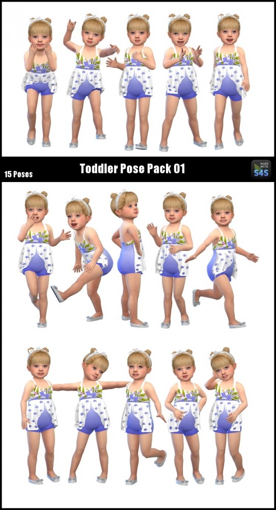Sims 4 Toddler Pose Pack 01 by SamanthaGump at Sims 4 Nexus