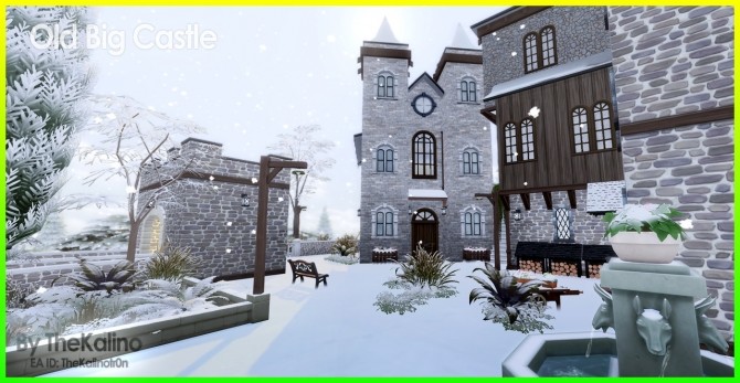 Sims 4 Old Big Castle at Kalino