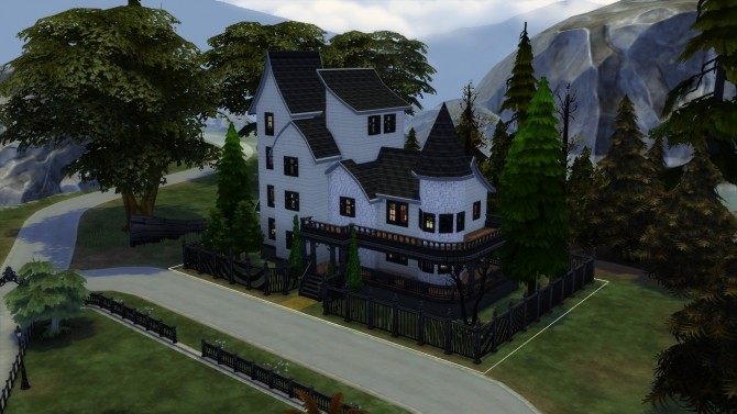 Sims 4 Casa Dalho Halloween by iSandor at Mod The Sims
