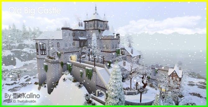 Sims 4 Old Big Castle at Kalino