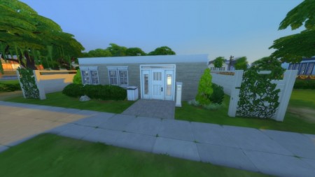 Simple Modern house by NickSMS at Mod The Sims