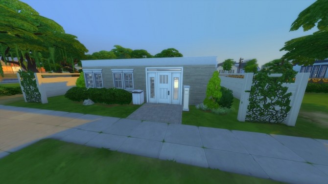 Sims 4 Simple Modern house by NickSMS at Mod The Sims