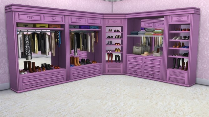Sims 4 Walk in closet at Alial Sim