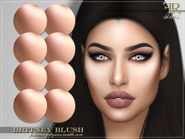 Sims 4 FRS Britney Blush by FashionRoyaltySims at TSR
