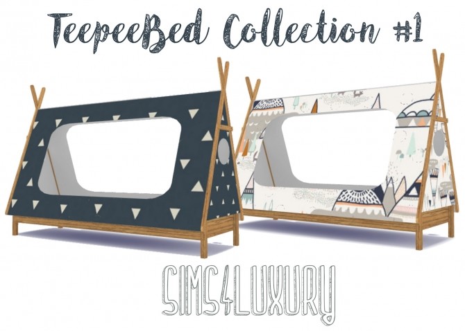 Sims 4 Teepeebed Collection #1 at Sims4 Luxury
