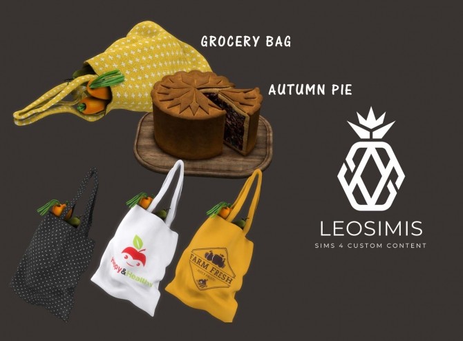 Sims 4 Grocery set (P) at Leo Sims