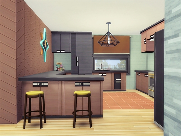 Sims 4 Tiny modern II house by Danuta720 at TSR