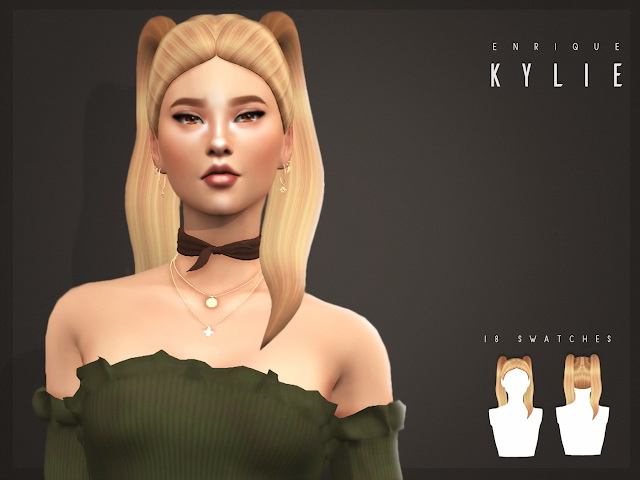 Sims 4 Kylie Hair at Enriques4
