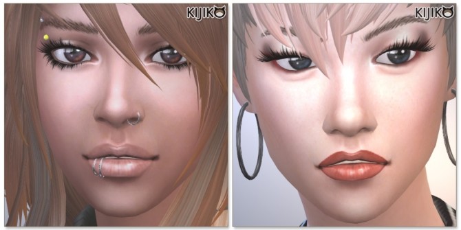 Sims 4 3D Lashes Update at Kijiko