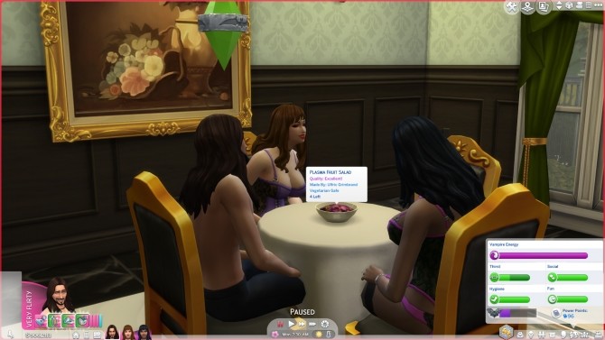 Sims 4 Improved Thirst Gain from Plasma Fruit Salad by Ulgrym at Mod The Sims