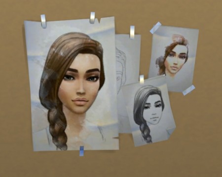 Sketch (work in progress) by OxanaKSims at Mod The Sims