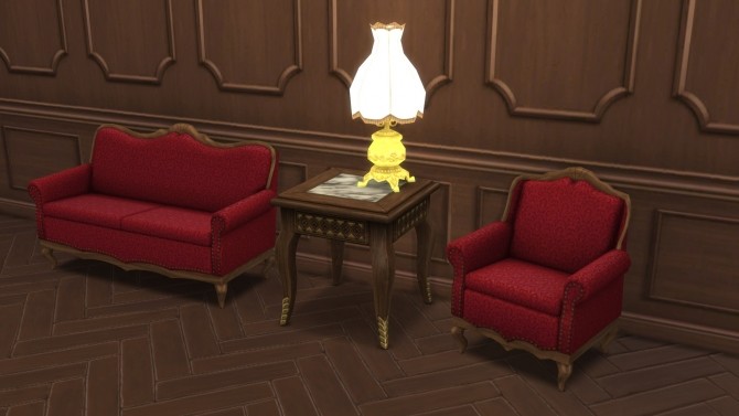 Sims 4 Bohemian End Table from TS2 by TheJim07 at Mod The Sims