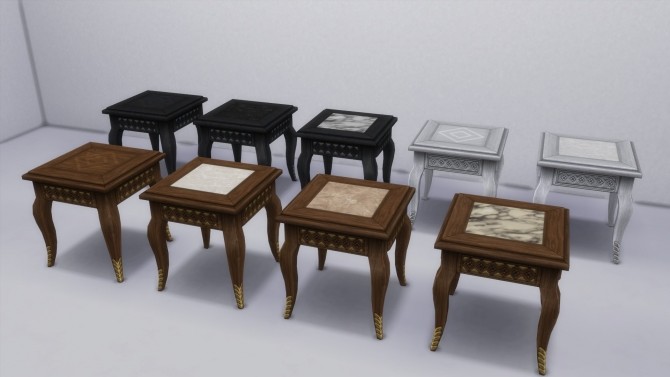 Sims 4 Bohemian End Table from TS2 by TheJim07 at Mod The Sims