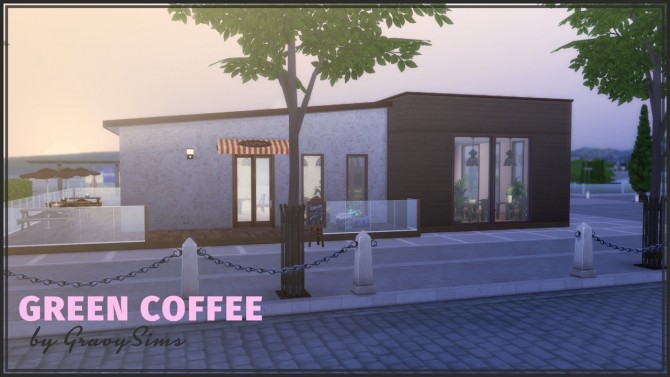 Sims 4 Green Coffee at GravySims