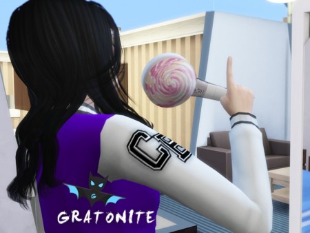 Twice’s Holdable Candy Bong (Lightstick) by GratoNite at Mod The Sims