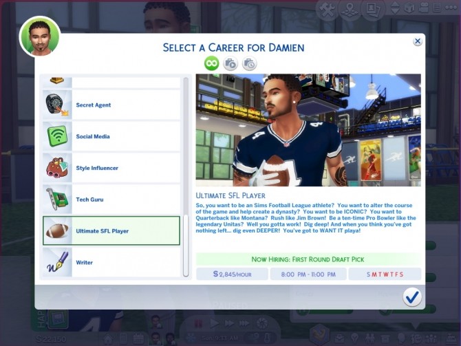 Sims 4 Ultimate SFL Player Career by asiashamecca at Mod The Sims