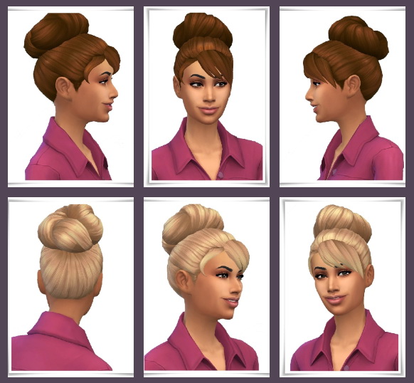 Sims 4 Betty’s Bun at Birksches Sims Blog