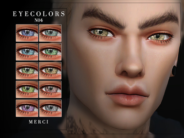 Sims 4 Eyecolors N04 by Merci at TSR