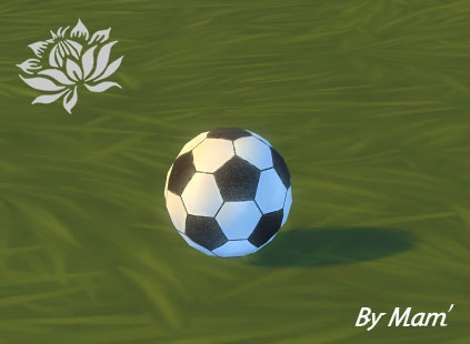 Sims 4 Goal + soccer ball by Maman Gateau at Sims Artists