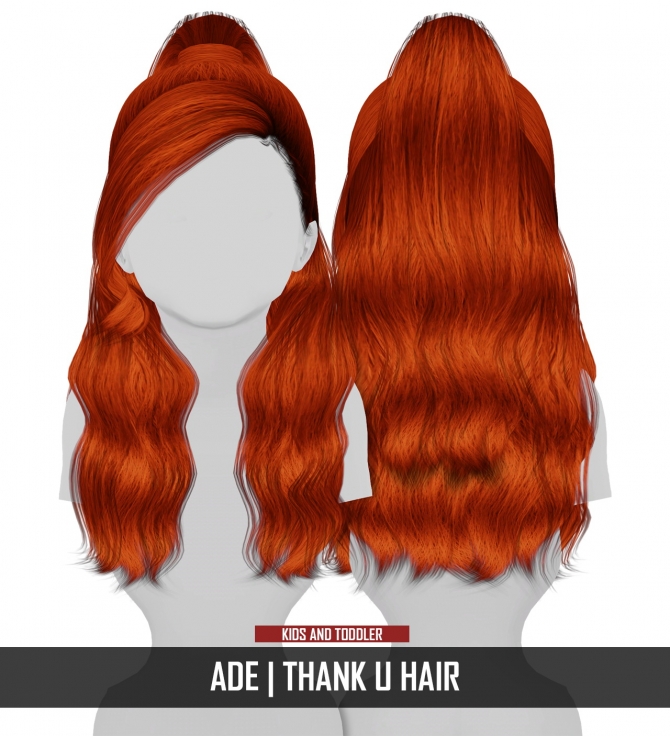 Ade Thank U Hair Kids And Toddler Version By Thiago Mitchell At