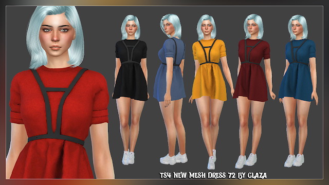 Sims 4 Dress 72 at All by Glaza