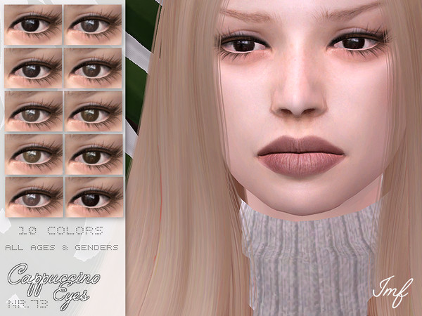 Sims 4 IMF Cappuccino Eyes N.73 by IzzieMcFire at TSR