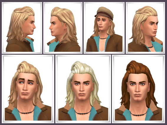 Sims 4 MB Long Hair M at Birksches Sims Blog