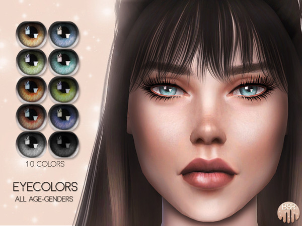 Sims 4 Eyecolors BES07 by busra tr at TSR