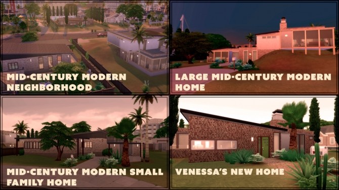 Sims 4 Every lot in Del Sol Valley rebuilted at GravySims