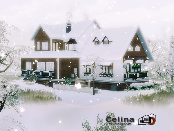Sims 4 Celina house by Danuta720 at TSR