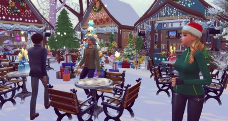 Windenburg Christmas Market by Angerouge at Studio Sims Creation