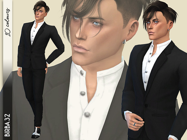 Sims 4 Vibrations suit by Birba32 at TSR