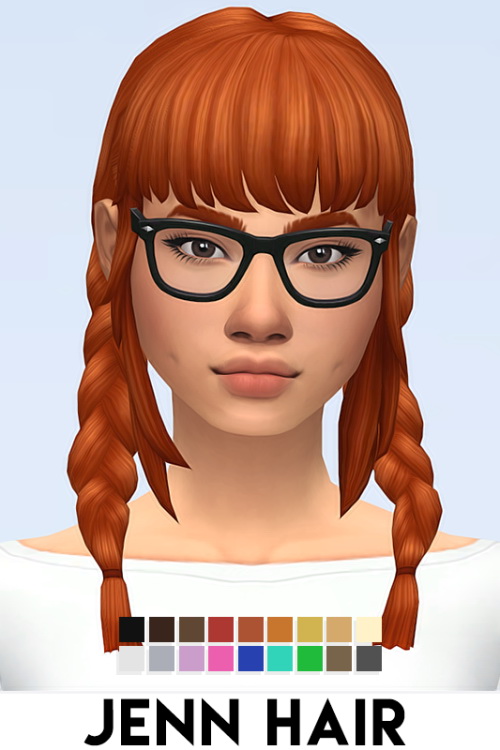Sims 4 JENN HAIR at Vikai