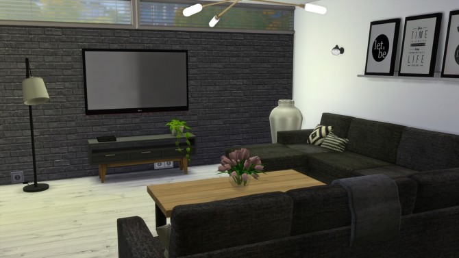 Sims 4 Livingroom at MODELSIMS4