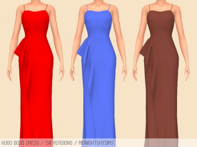 Sims 4 HB dress at Midnightskysims