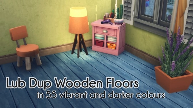 Sims 4 LUB DUP WOODEN FLOORS & RETRO BIG BASIN SINK at Picture Amoebae