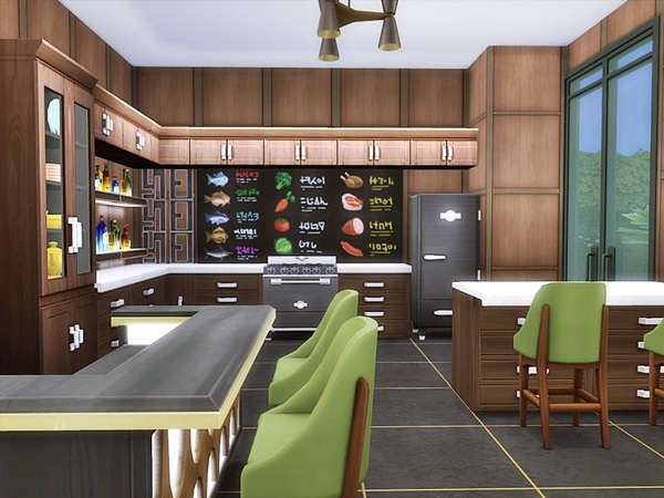 Sims 4 Eco modern house by Danuta720 at TSR