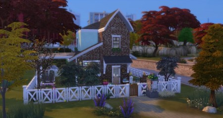 My Reading Corner house no CC by Chax at Mod The Sims