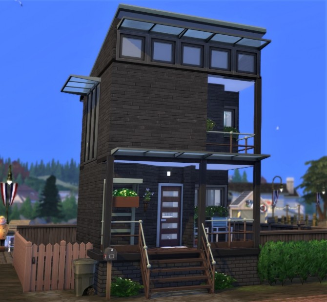 Sims 4 Hip High End Tiny Home by Simstwoyou at Mod The Sims