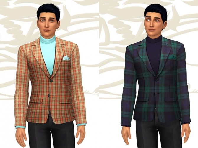 Sims 4 Casord suit M by Fuyaya at Sims Artists