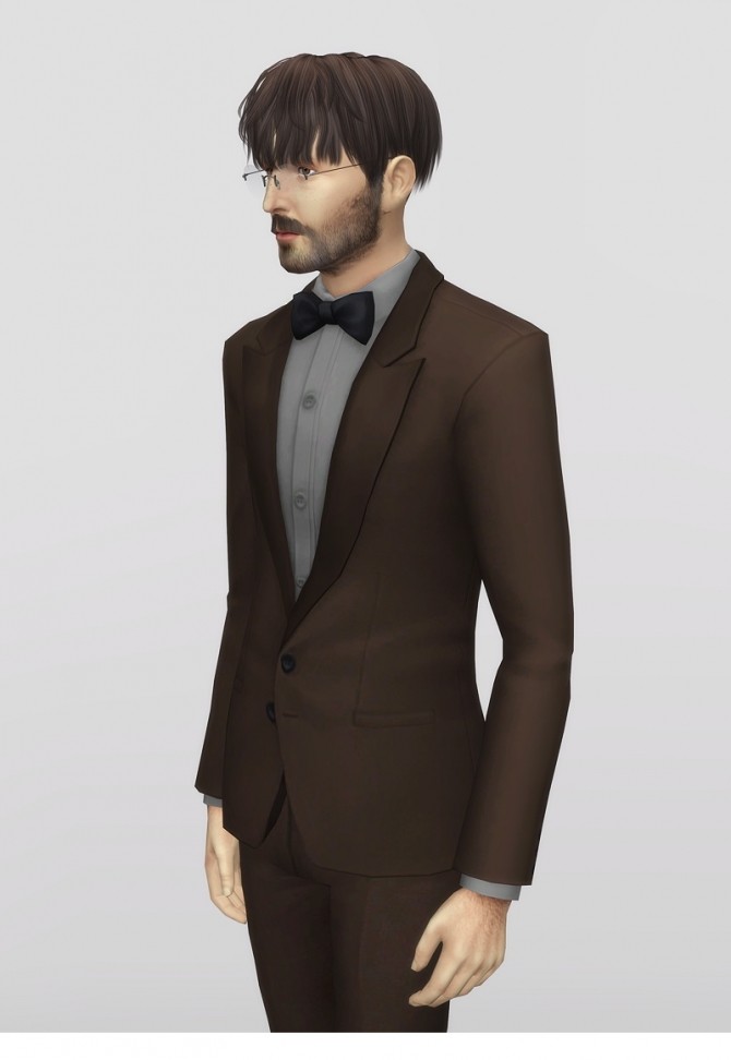 Sims 4 Bow tie for M suit top at Rusty Nail