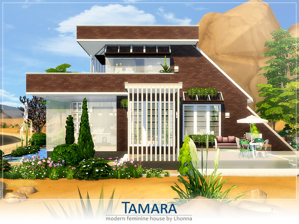 Sims 4 Tamara house by Lhonna at TSR