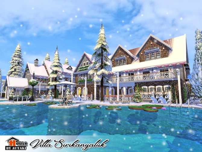 Sims 4 Villa Sirikanyaluk by autaki at TSR