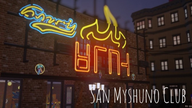 Sims 4 San Myshuno Club at Wiz Creations
