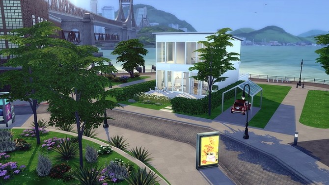 Sims 4 HAZEL MODERN LOFT at Zozo Sims