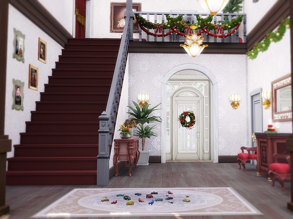 Sims 4 Home Alone House by MychQQQ at TSR