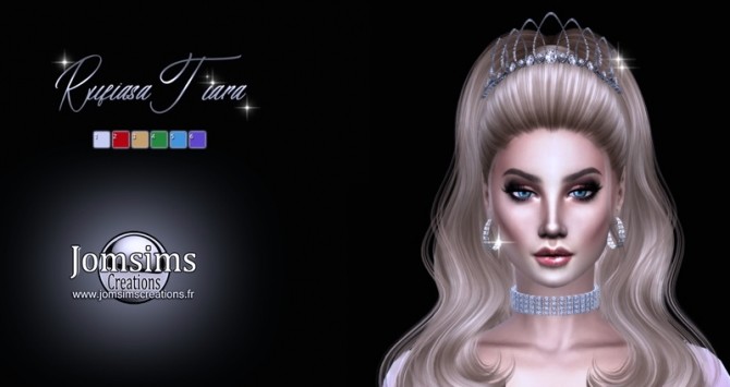 Sims 4 Rufiasa tiara at Jomsims Creations