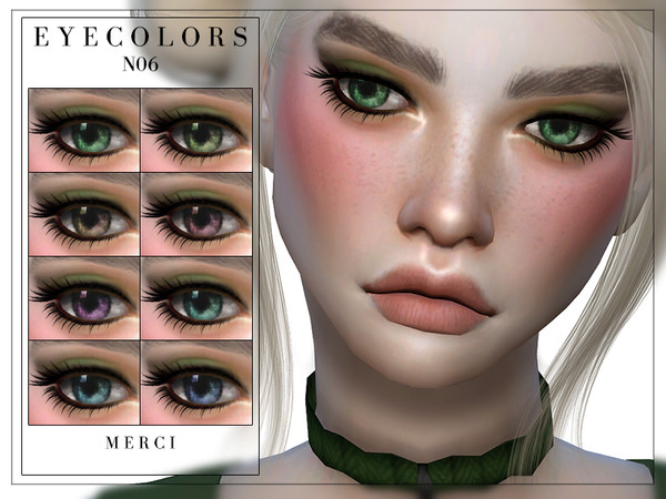 Sims 4 Eyecolors N06 by Merci at TSR